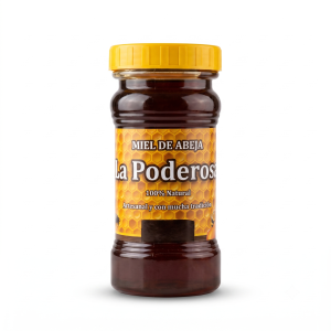 Miel de Abeja "La Poderosa" 1 Kg 100% Cruda y Natural